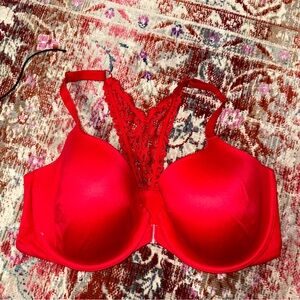 Victoria's Secret Vibrant Red Lace Bra